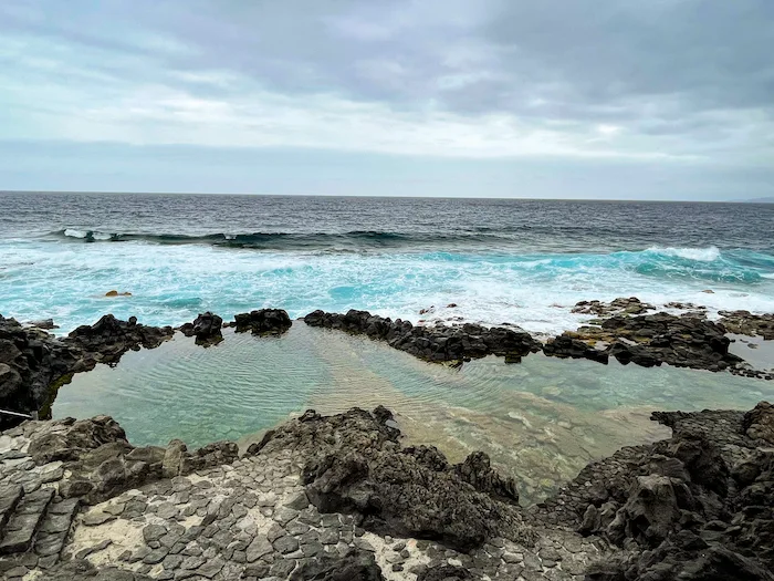 Natural ocean pool at Puertito de Los Silos, Tenerife