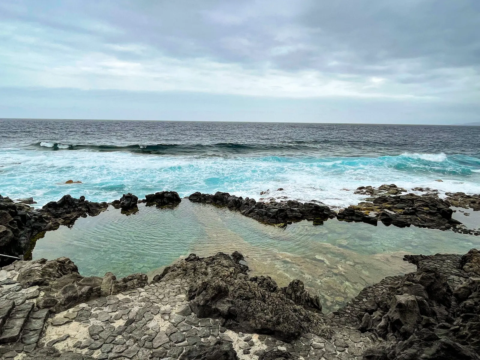 Natural ocean pool at Puertito de Los Silos, Tenerife