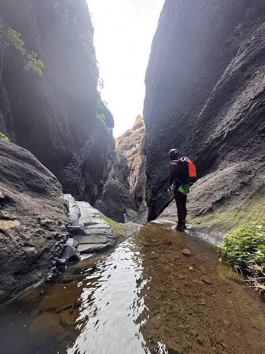 Canyoning in Teno Rural Park